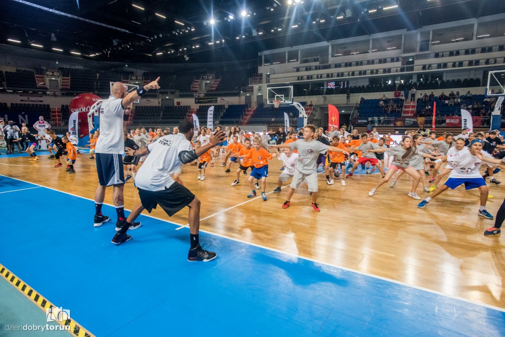 Marcin Gortat Camp w Arenie Toruń