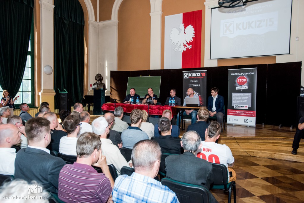 Paweł Kukiz przyjechał do Torunia