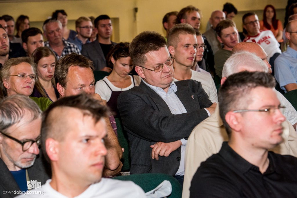 Paweł Kukiz przyjechał do Torunia