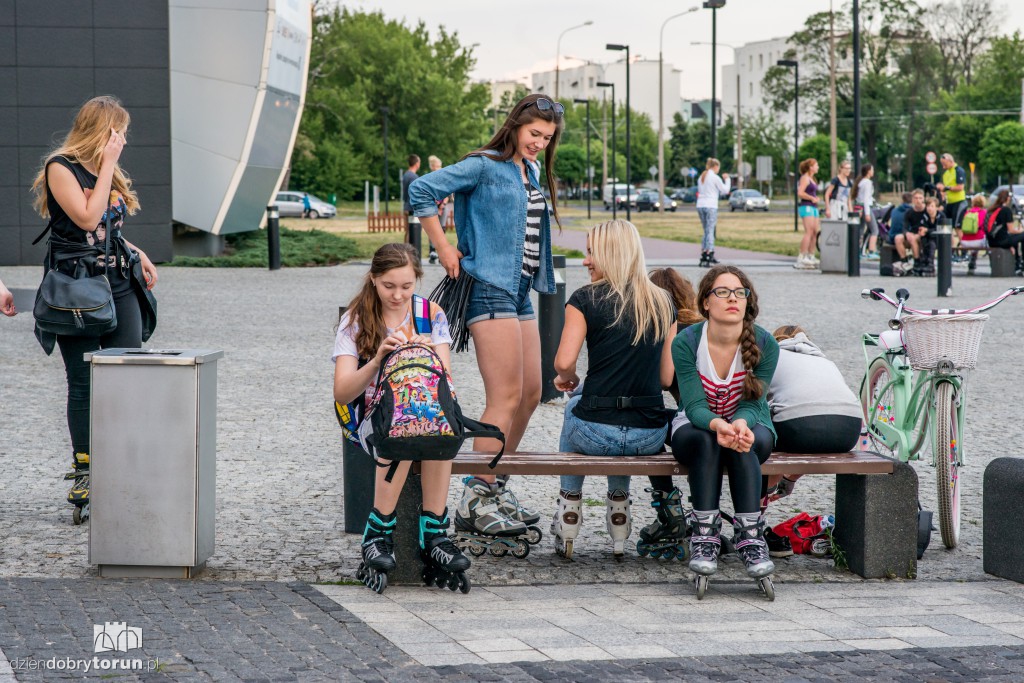 Rajd na rolkach na Bydgoskim Przedmieściu