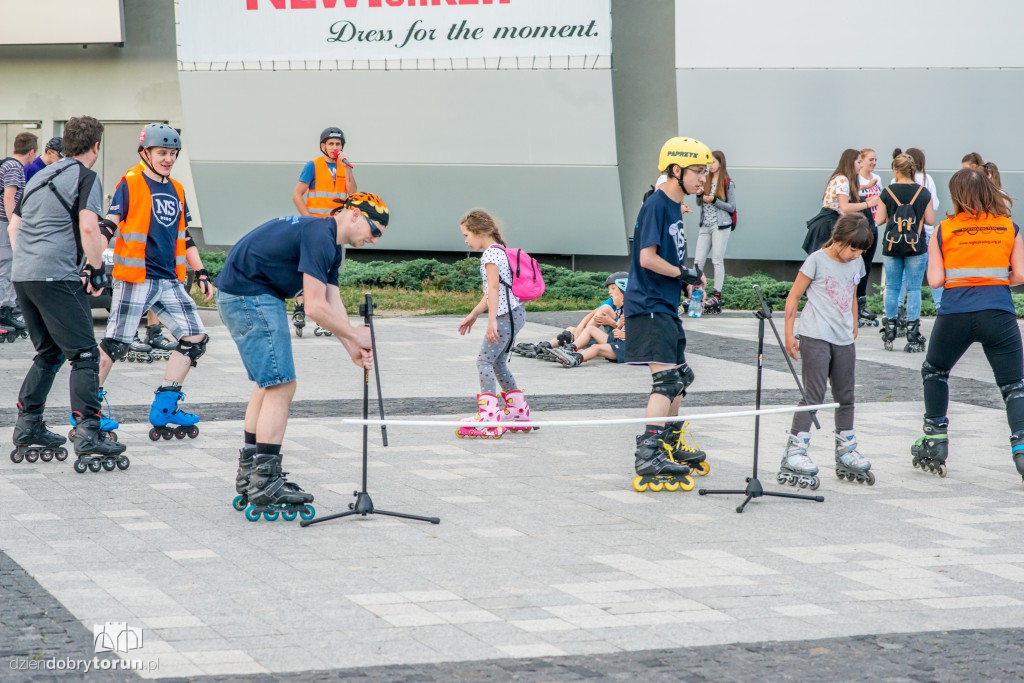 Rajd na rolkach na Bydgoskim Przedmieściu
