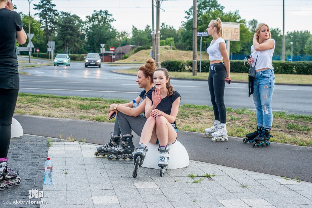 Rajd na rolkach na Bydgoskim Przedmieściu