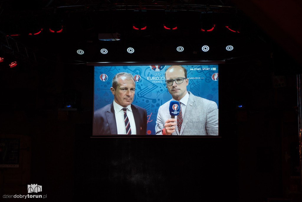 Kibice na meczu Polska - Szwajcaria