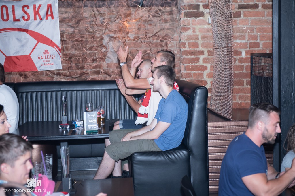 Kibice na meczu Polska - Szwajcaria