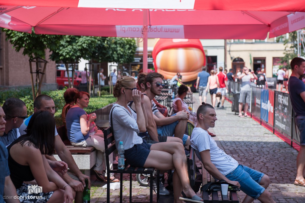 Strażacy walczyli na Starówce
