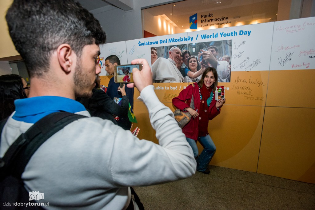 Pielgrzymi w Toruniu przed ŚDM