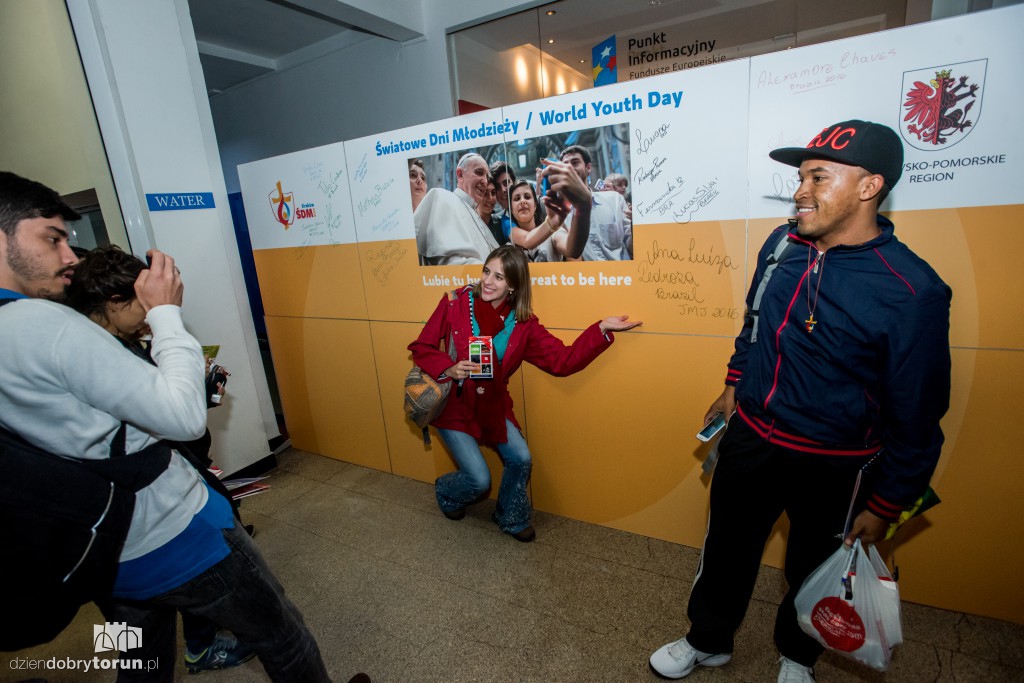 Pielgrzymi w Toruniu przed ŚDM