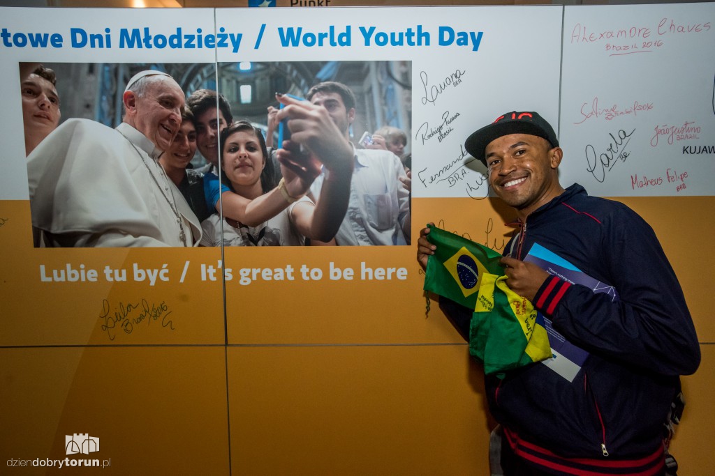 Pielgrzymi w Toruniu przed ŚDM