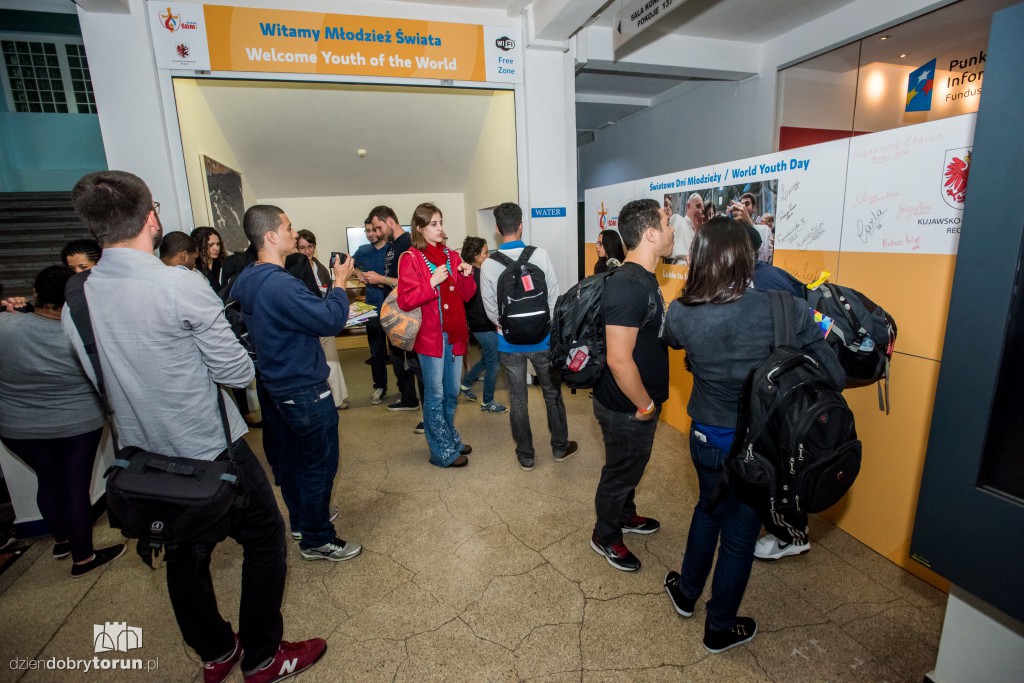 Pielgrzymi w Toruniu przed ŚDM