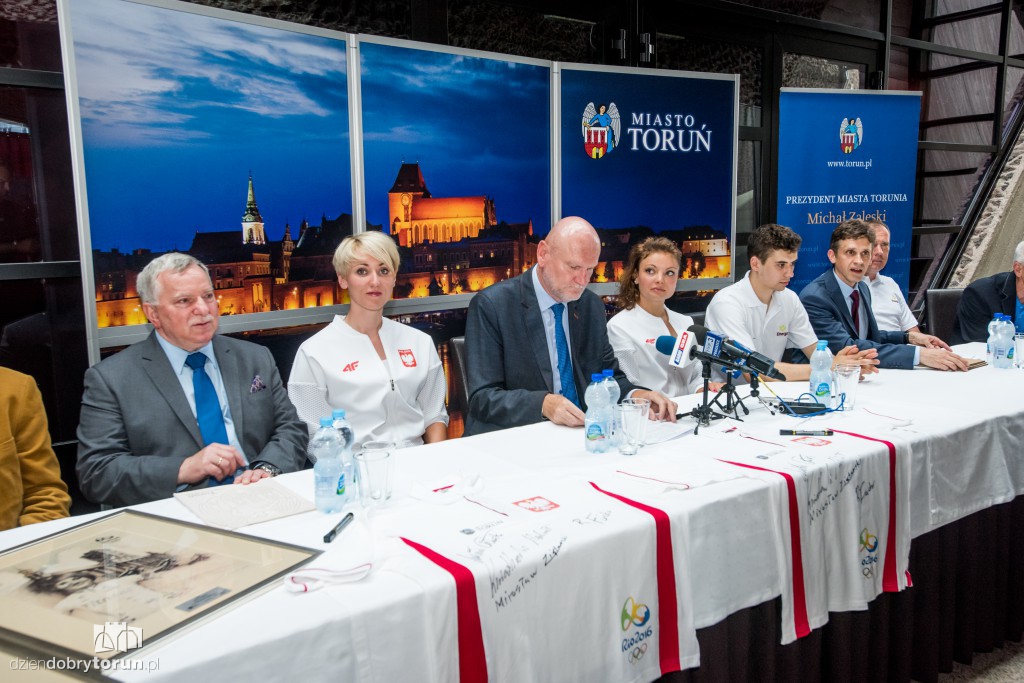 Druga grupa olimpijczyków przed Rio