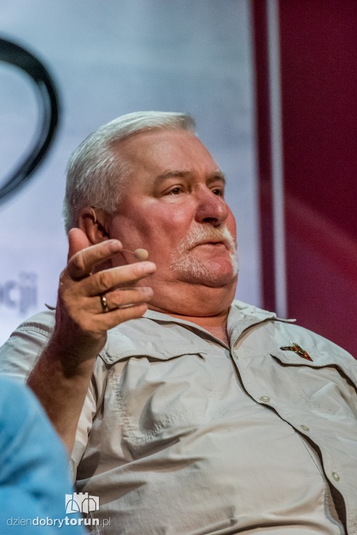 Lech  Wałęsa w CKK Jordanki