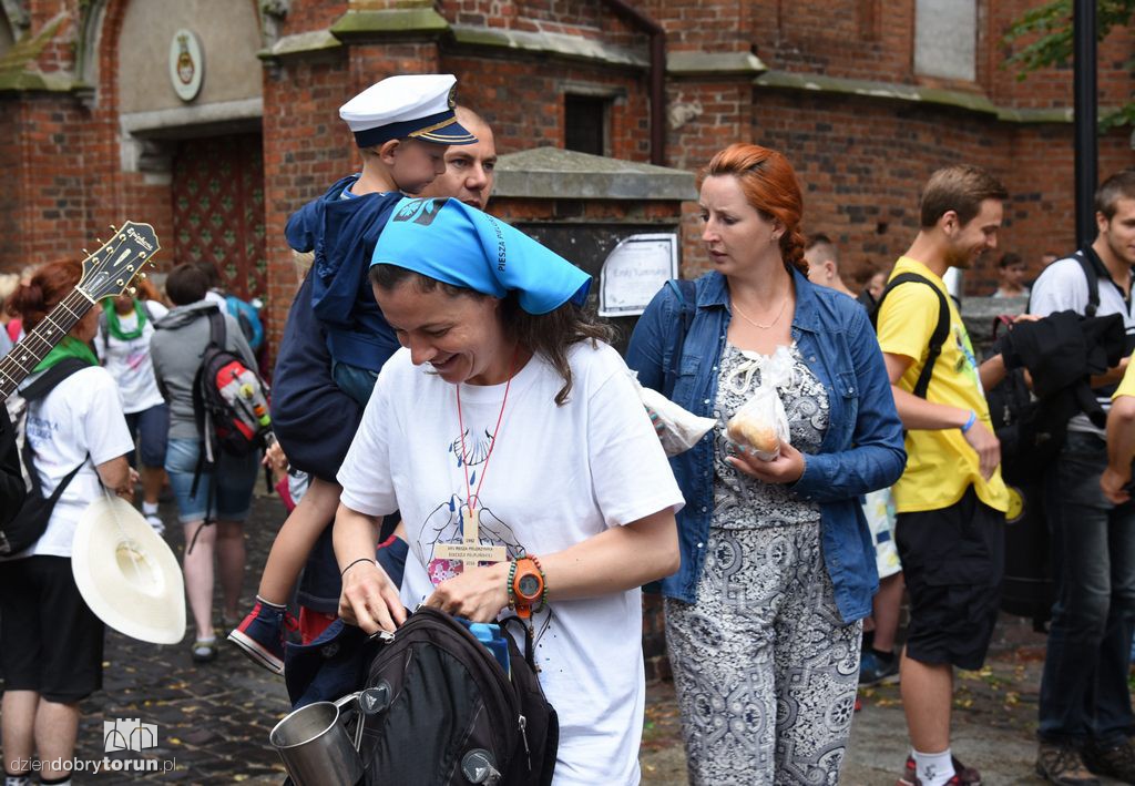 Pielgrzymi wyruszyli z Torunia