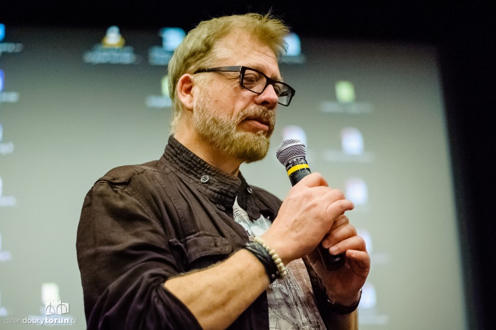 Tomasz Raczek w Centrum Sztuki Współczesnej