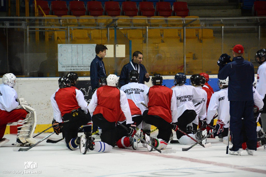Camp z trenerami hokeja z NHL