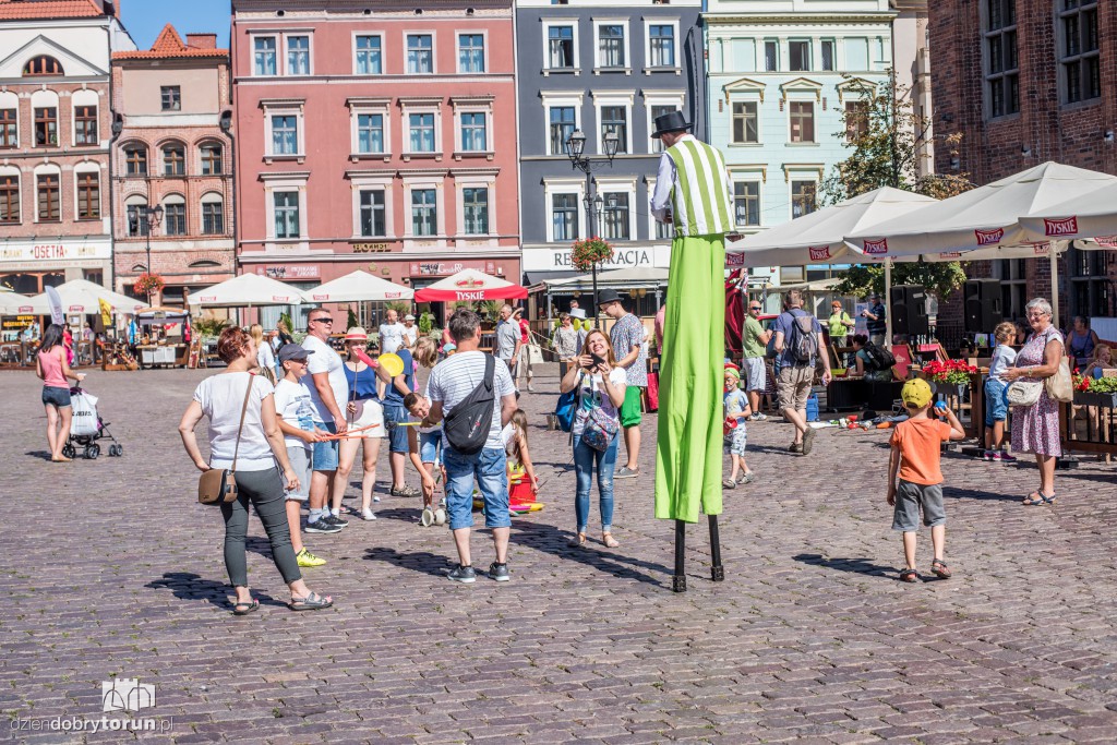Warsztaty cyrkowe na Starówce