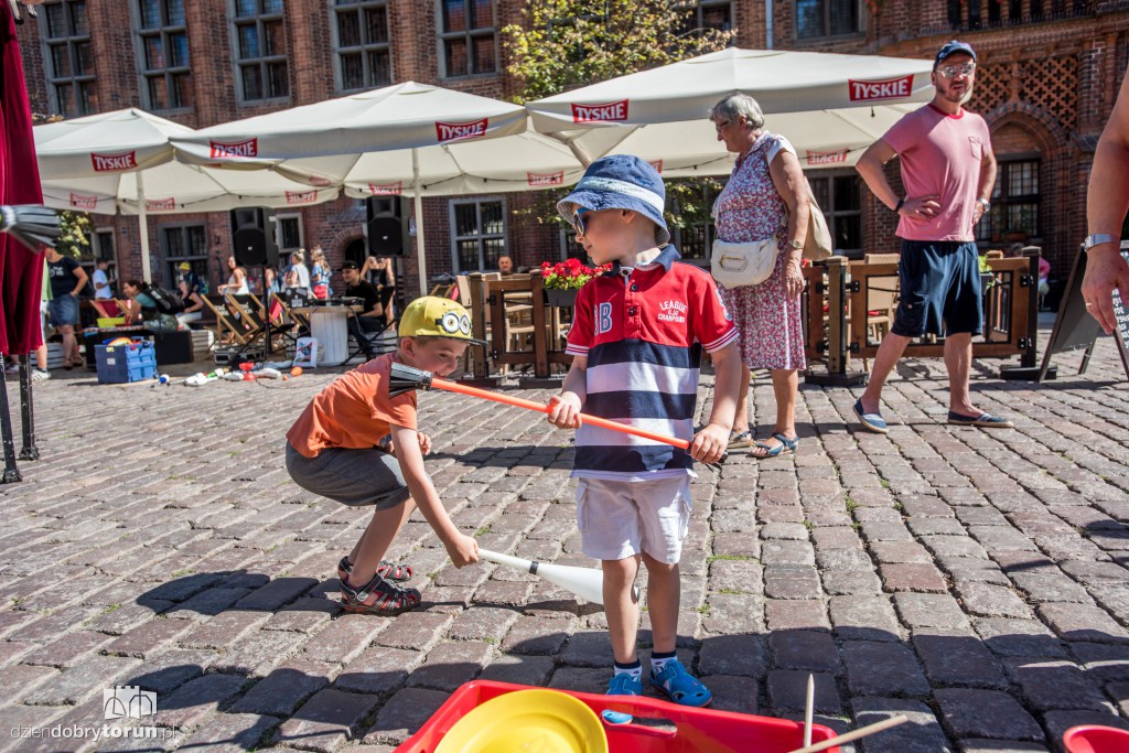 Warsztaty cyrkowe na Starówce