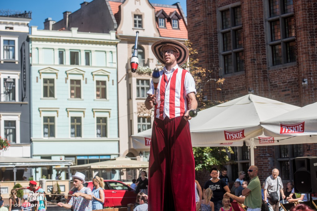 Warsztaty cyrkowe na Starówce