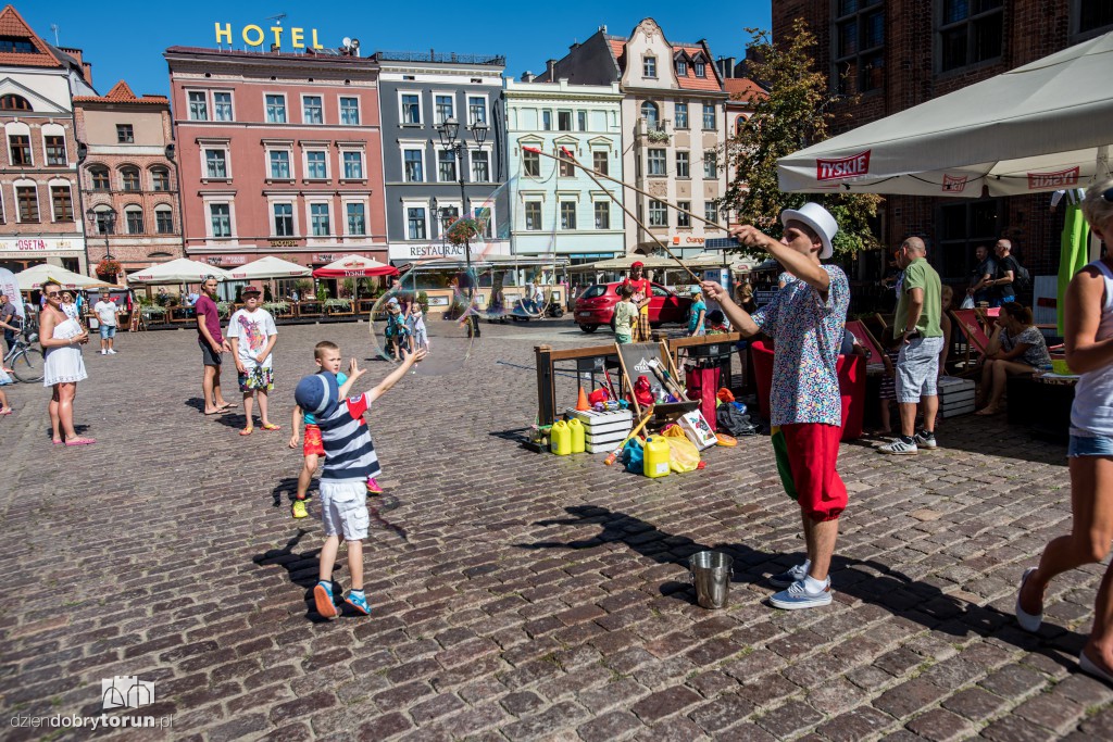Warsztaty cyrkowe na Starówce