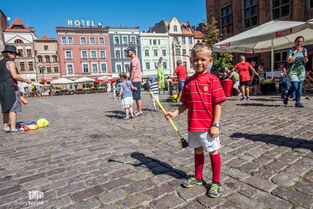 Warsztaty cyrkowe na Starówce