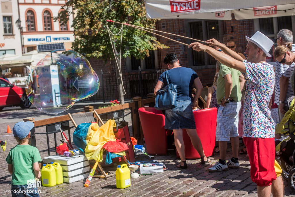 Warsztaty cyrkowe na Starówce