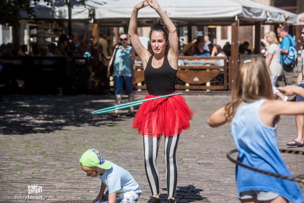 Warsztaty cyrkowe na Starówce