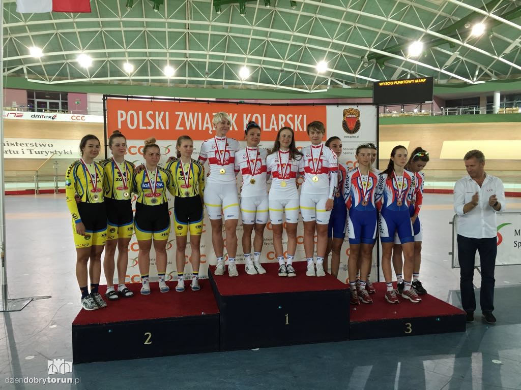 Toruńskie kolarki z medalami!