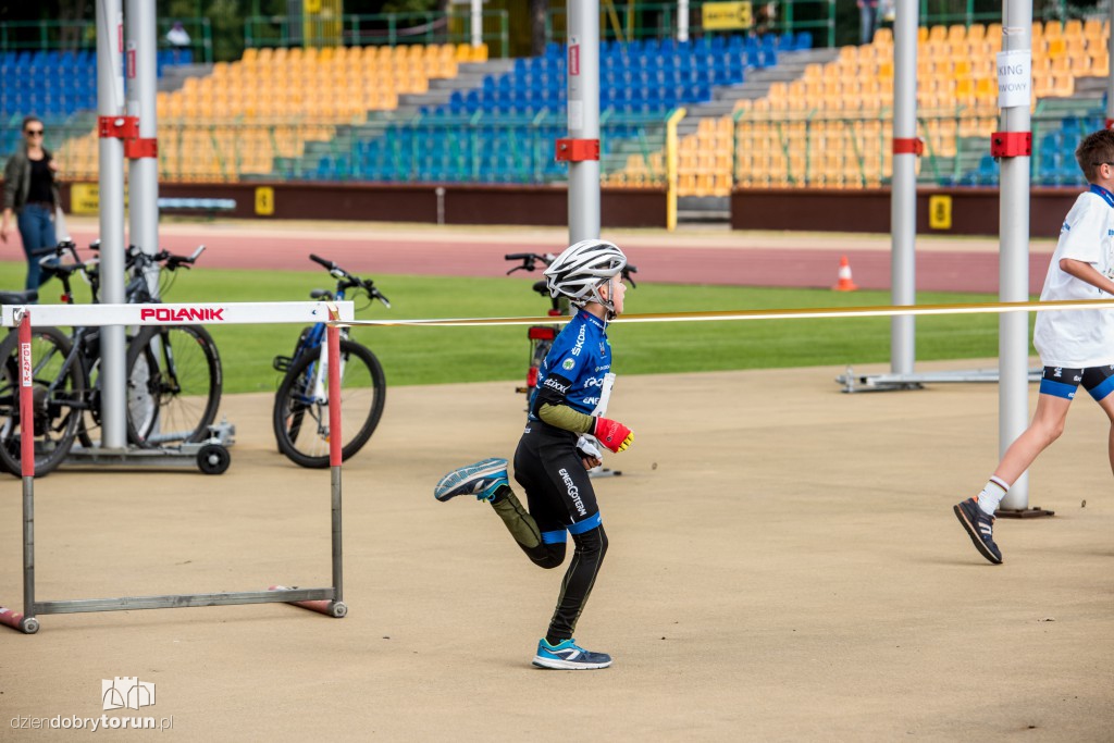 Duathlon na stadionie miejskim