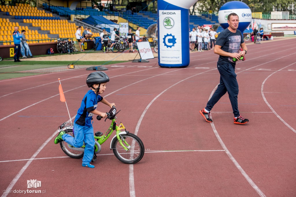 Duathlon na stadionie miejskim