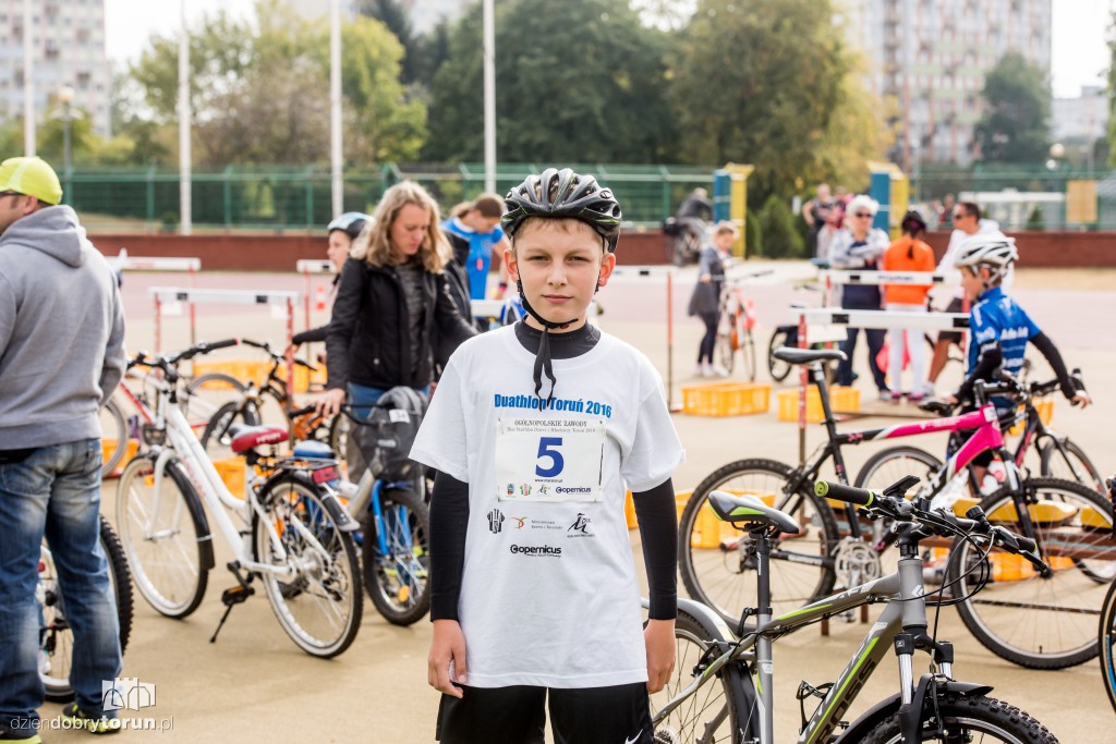 Duathlon na stadionie miejskim