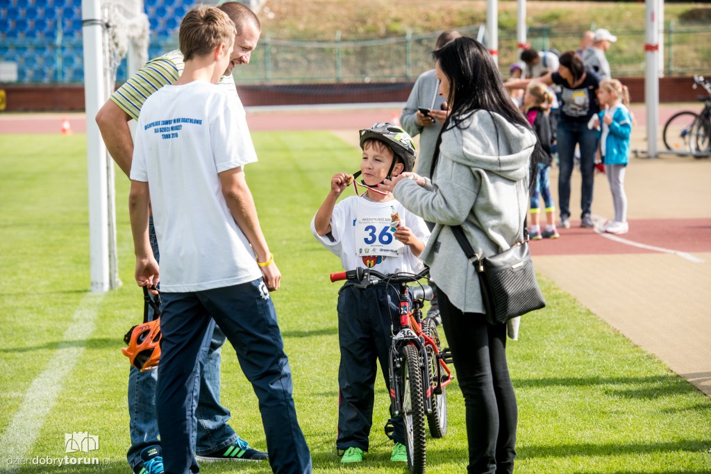 Duathlon na stadionie miejskim