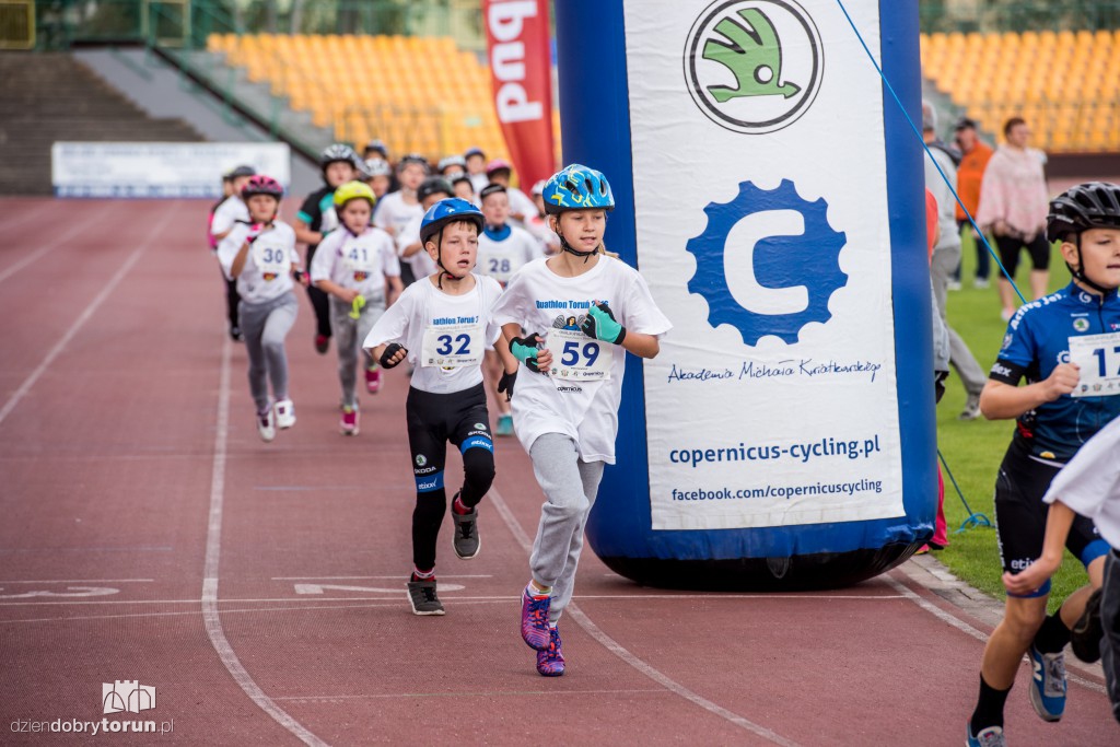 Duathlon na stadionie miejskim