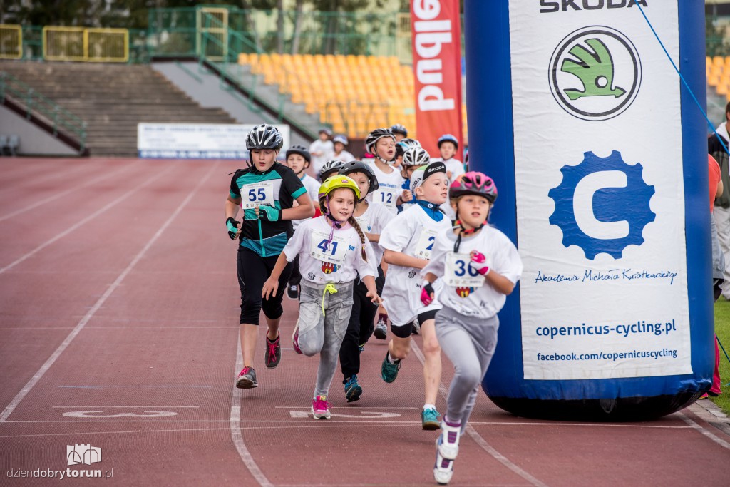 Duathlon na stadionie miejskim
