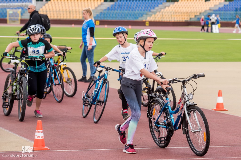 Duathlon na stadionie miejskim