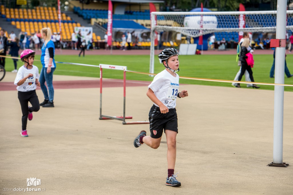 Duathlon na stadionie miejskim