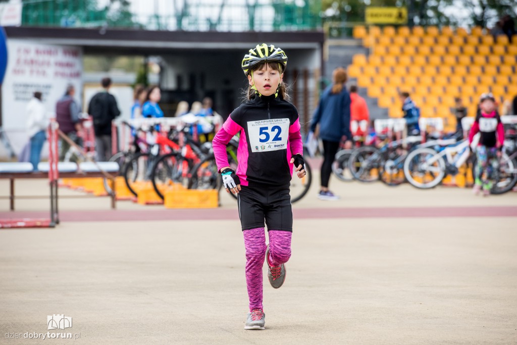 Duathlon na stadionie miejskim