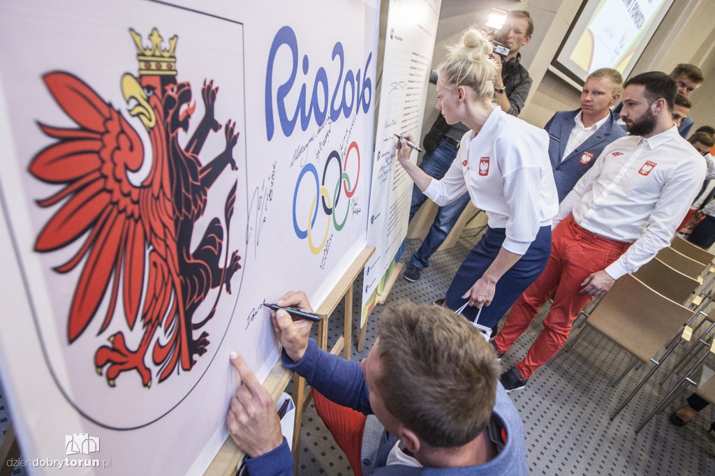 Olimpijczycy spotkali się z marszałkiem