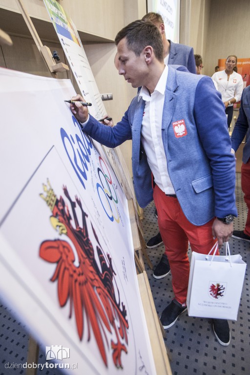 Olimpijczycy spotkali się z marszałkiem