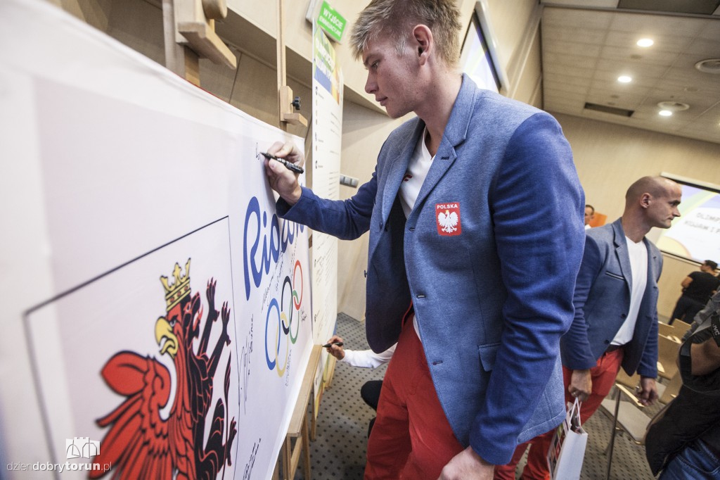 Olimpijczycy spotkali się z marszałkiem