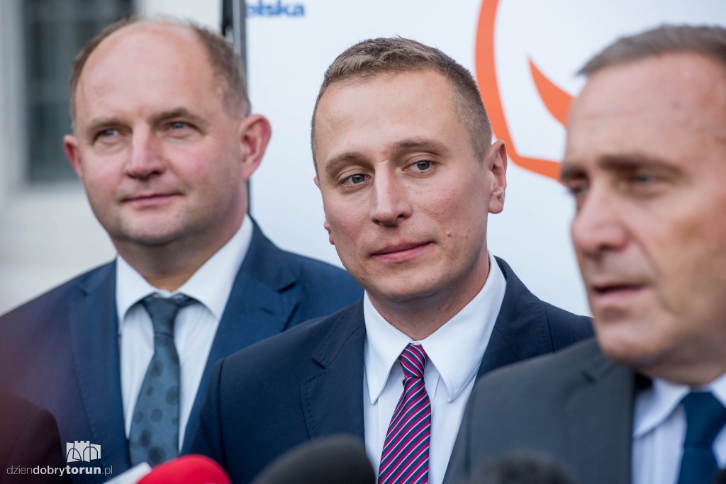 Liderzy PO na konwencji w Toruniu