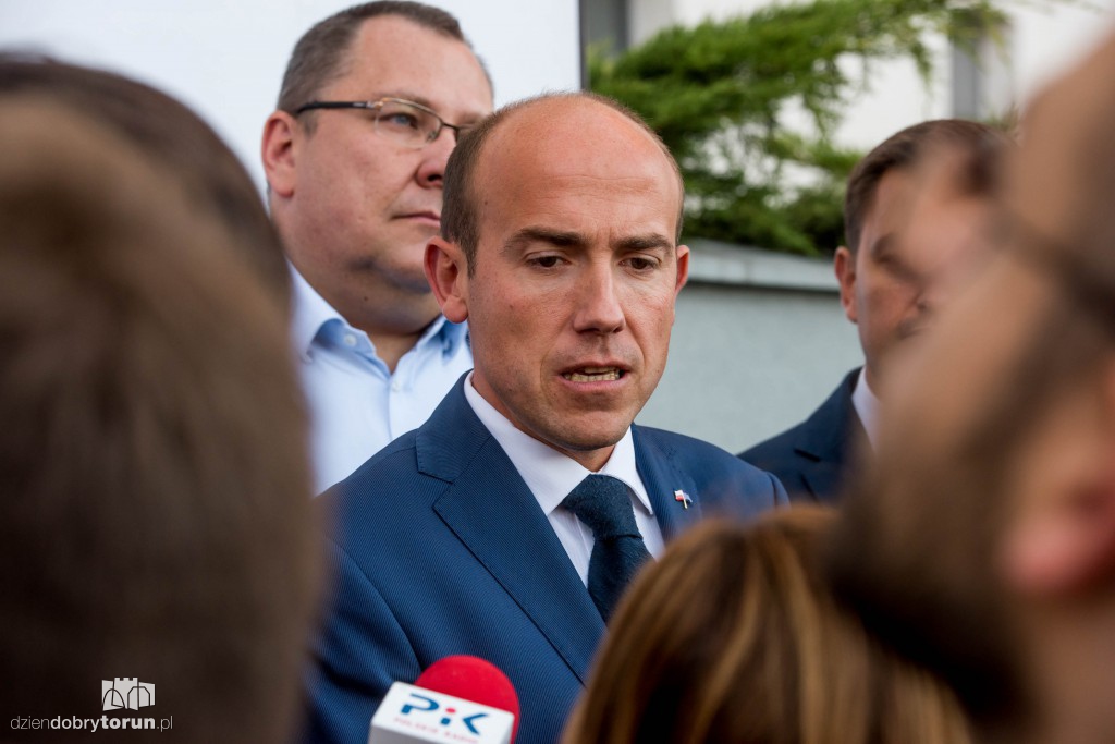 Liderzy PO na konwencji w Toruniu