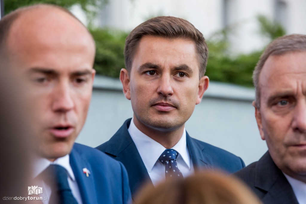 Liderzy PO na konwencji w Toruniu
