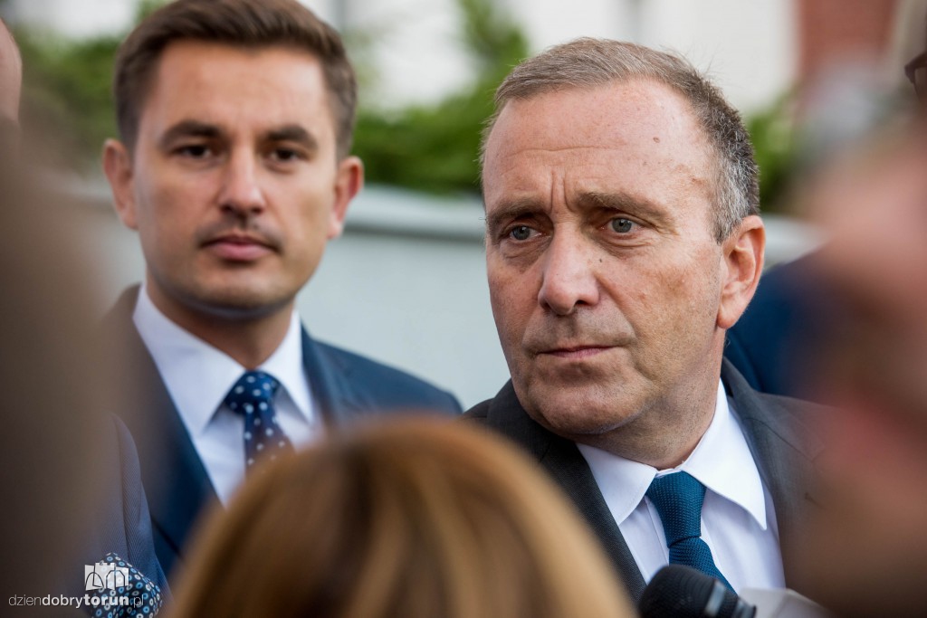 Liderzy PO na konwencji w Toruniu