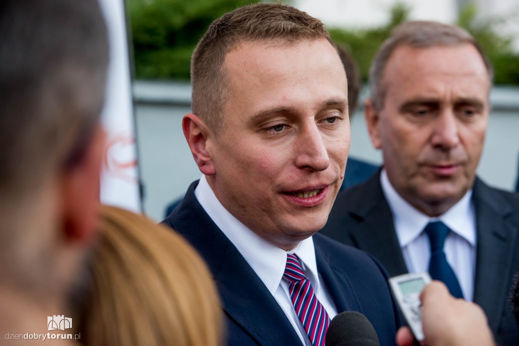 Liderzy PO na konwencji w Toruniu