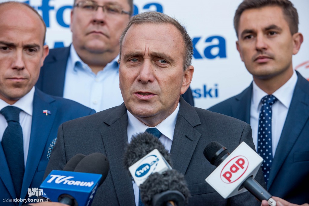 Liderzy PO na konwencji w Toruniu