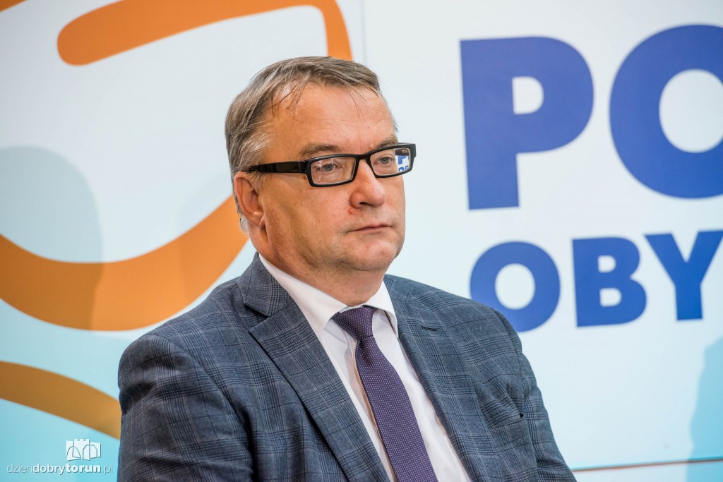 Liderzy PO na konwencji w Toruniu