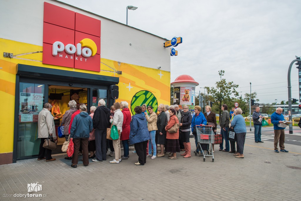 Otwarcie Polomarketu przy Gagarina