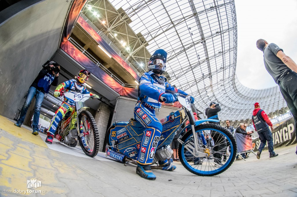 Trening przed Grand Prix na Motoarenie