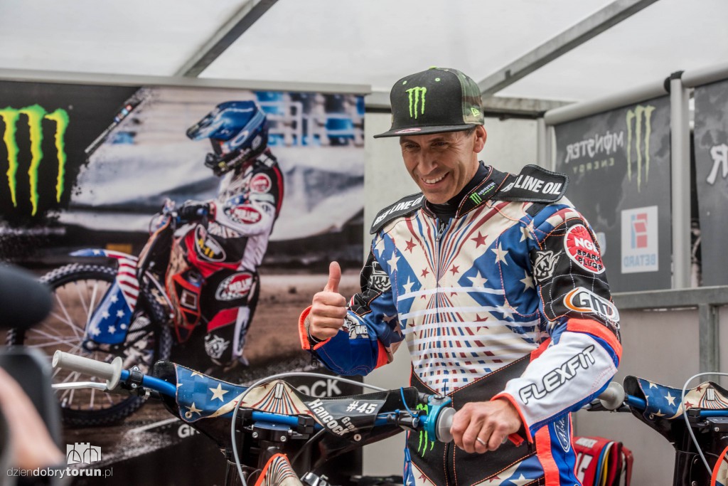 Trening przed Grand Prix na Motoarenie