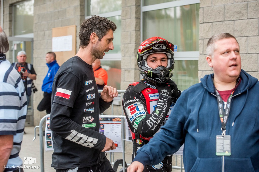 Trening przed Grand Prix na Motoarenie