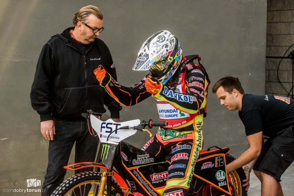 Trening przed Grand Prix na Motoarenie